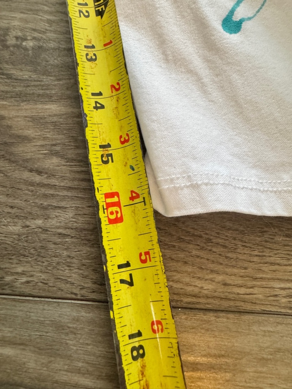 Sale- Sz 2X Hand-Painted Crop Pants White Boho plus size - Picture 13 of 13